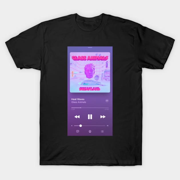 glass animals song T-Shirt by Pop-clothes